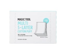 Magic Tool Multi (5-Layer) Cotton Puff 80 pcs