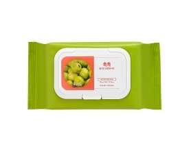 Очищающие салфетки Daily Fresh Olive Cleansing Tissue