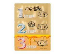 Pig Nose Clear Black Head 3-Step Kit (Honey Gold)