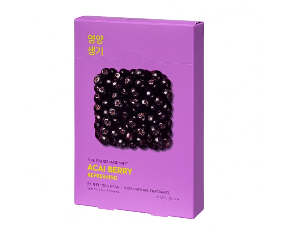 Pure Essence Mask Sheet - Acai Berry (5 pcs)