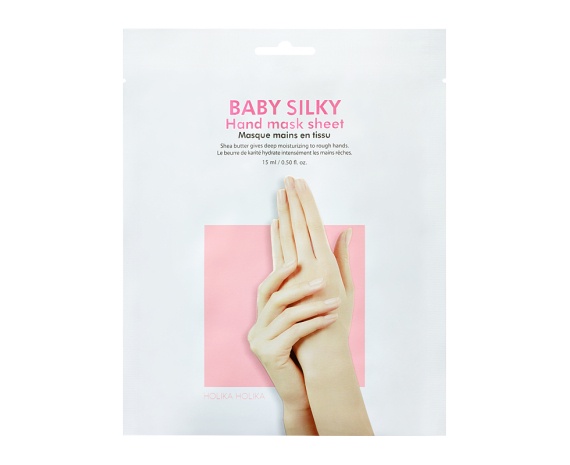 Pehmendav käte mask Baby Silky Hand Mask Sheet