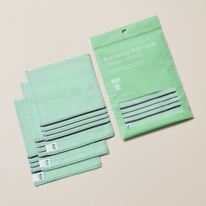 PURABLE Exfoliating Bath Cloth Classic Oriental (3 pcs) (2683)